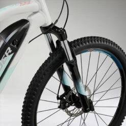 Rockrider Vélo VTT électrique Semi-rigide 27'5", E-ST100 BLANC -Vélo Expert velo vtt electrique semi rigide 275 e st100 blanc 2