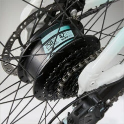 Rockrider Vélo VTT électrique Semi-rigide 27'5", E-ST100 BLANC -Vélo Expert velo vtt electrique semi rigide 275 e st100 blanc 5