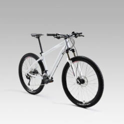 Rockrider VÉLO VTT ST 540 FEMME GRIS ROSE 27,5" -Vélo Expert velo vtt st 540 femme gris rose 275 1