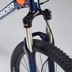 Rockrider VÉLO VTT TOUT SUSPENDU ST 540 S BLEU ORANGE 27,5" -Vélo Expert velo vtt tout suspendu st 540 s bleu orange 275 2
