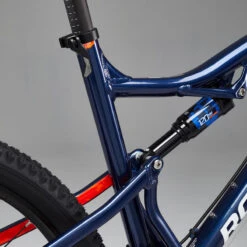 Rockrider VÉLO VTT TOUT SUSPENDU ST 540 S BLEU ORANGE 27,5" -Vélo Expert velo vtt tout suspendu st 540 s bleu orange 275 6