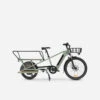 BTWIN VELOCARGO ELECTRIQUE LONGTAIL CHARGEMENT ARRIERE R500E Vert Clair 2 BTWIN VELOCARGO ELECTRIQUE LONGTAIL CHARGEMENT ARRIERE R500E Vert Clair -Vélo Expert velocargo electrique longtail chargement arriere r500e vert clair