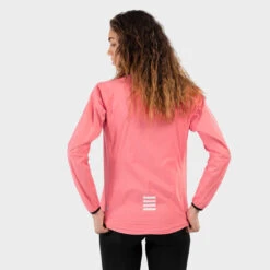Veste De Pluie Vélo Femme Cyclisme J2 Fauniera Corail -Vélo Expert veste de pluie velo femme cyclisme j2 fauniera corail 1