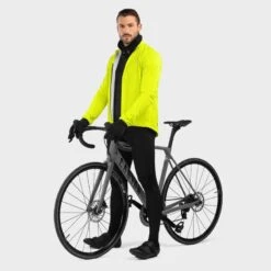 Veste De Pluie Vélo Homme Cyclisme J2 Sveti Jure Jaune Brillant -Vélo Expert veste de pluie velo homme cyclisme j2 sveti jure jaune brillant 3