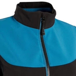 Rockrider VESTE HIVER VTT FEMME TURQUOISE NOIR -Vélo Expert veste hiver vtt femme turquoise noir 8