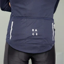 Veste Hiver VTT Manches Longues Rockrider Bleu Nuit -Vélo Expert veste hiver vtt manches longues rockrider bleu nuit 9