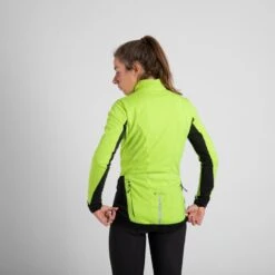 Veste Temps Froid Cyclosport Femme Jaune -Vélo Expert veste temps froid cyclosport femme jaune 4