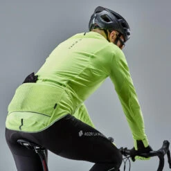 VESTE VELO ROUTE MANCHES LONGUES HIVER HOMME - RACER EXTREME Jaune -Vélo Expert veste velo route manches longues hiver homme racer extreme jaune 2