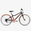BTWIN VTC ENFANT RIVERSIDE 500 NOIR CORAIL 24 Pouces 9-12 ANS -Vélo Expert vtc enfant riverside 500 noir corail 24 pouces 9 12 ans